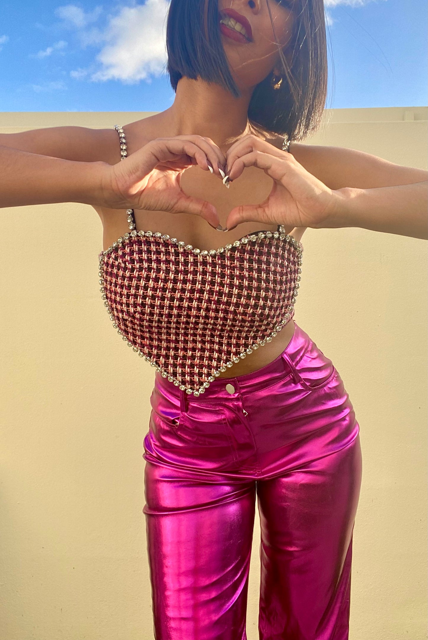 Heart Crop Top